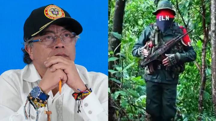 Presidente Petro le ordenó a las Fuerzas Militares atacar al ELN, tras anuncio de paro armado. “No nos dejaremos amenazar”