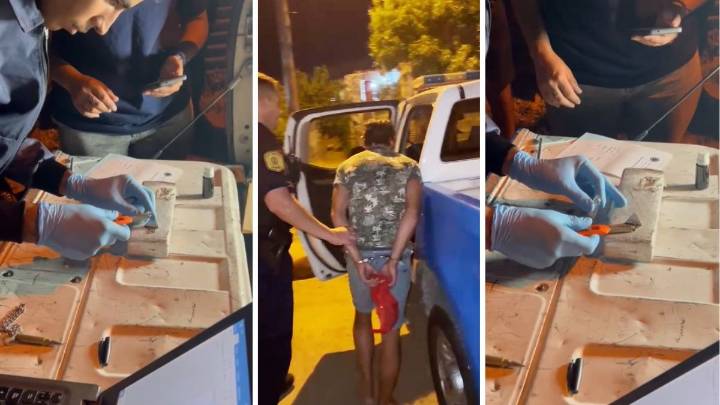 Paraná: detienen a un hombre con medio kilo de marihuana