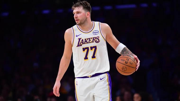 Why Luka Doncic isn't playing tonight for Lakers vs. Celtics with personal news