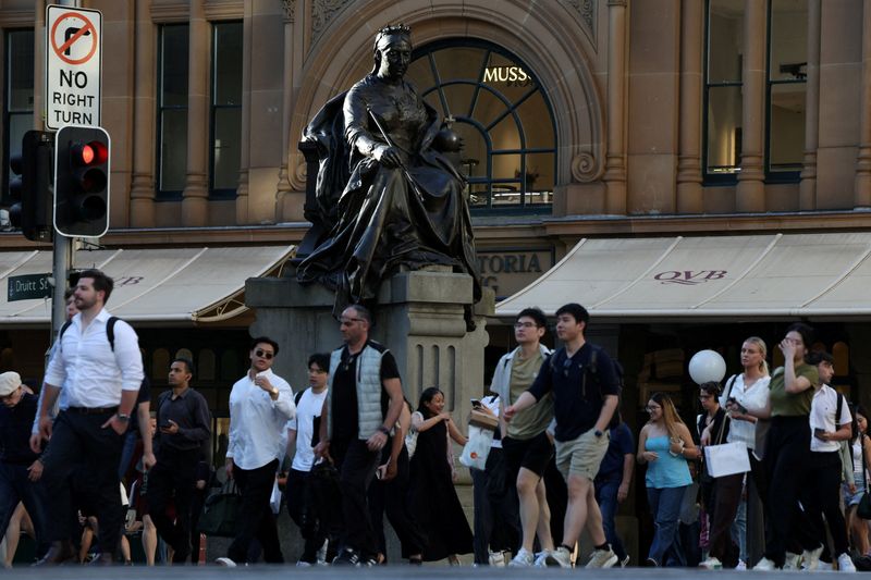 Australia November jobs fall most in nine months, unemployment rate steady