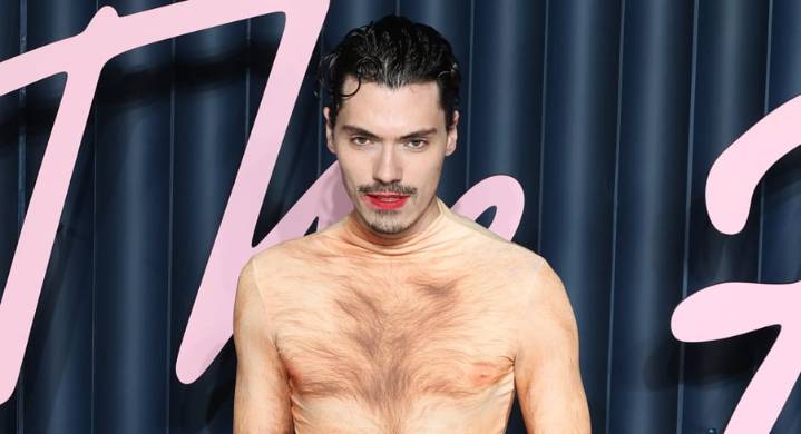 Influencer Lyas Medini Shocks in NSFW Bodysuit from Jean Paul Gauliter at British Fashion Awards 2025 | Lyas Medini, NSFW 
