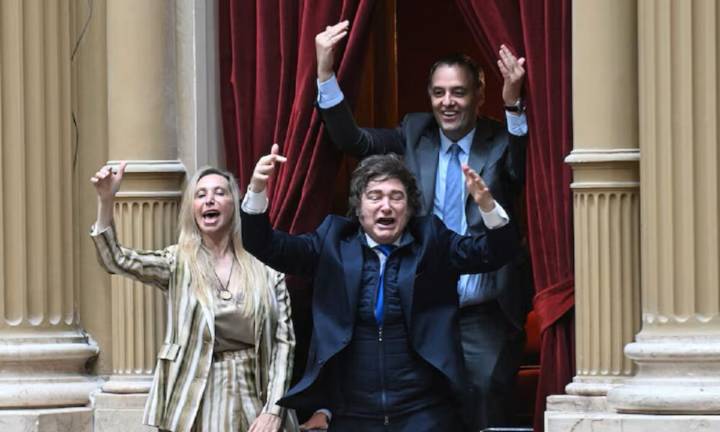 Con la presencia de Milei, juraron los nuevos diputados en el Congreso