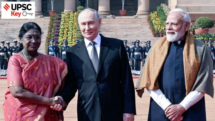 UPSC Key: Modi, Putin chart roadmap, Semaglutide patent suit, and Fighter pilot ejection test