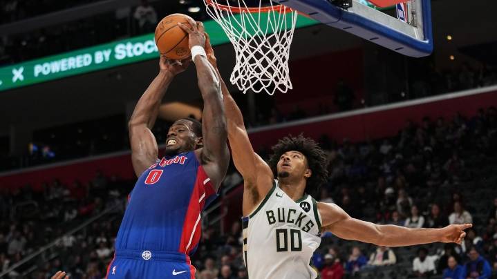 Cunningham and Duren lead Pistons to rare victory over Bucks, 124