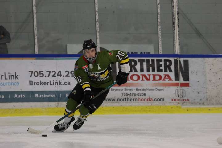 Powassan Voodoos Marcus Krats one of the NOJHL's weekly stars