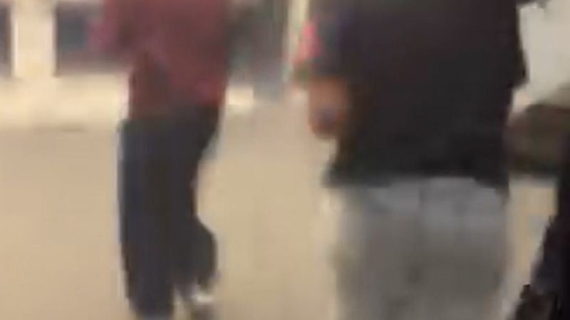 Video shows students evacuating Brown University