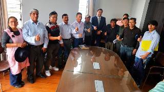 Alcalde comienza mejoras para el Avelino