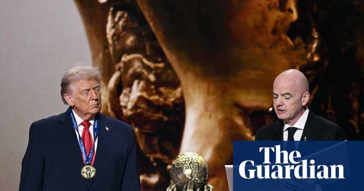 Trump wins his peace prize from Fifa – any chance of a VAR review?