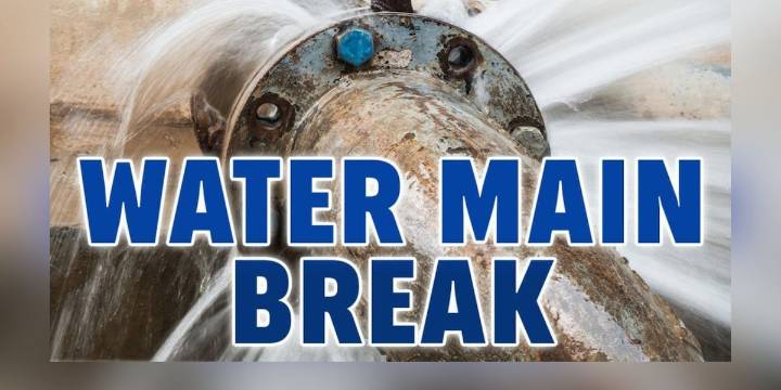 Crews repairing water line break in Rockbridge County