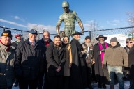 Father Capodanno statue unveiled on Staten Island's Seaview Avenue