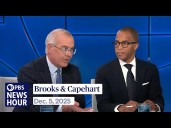 Brooks and Capehart on the political fallout over Trump's boat strikes