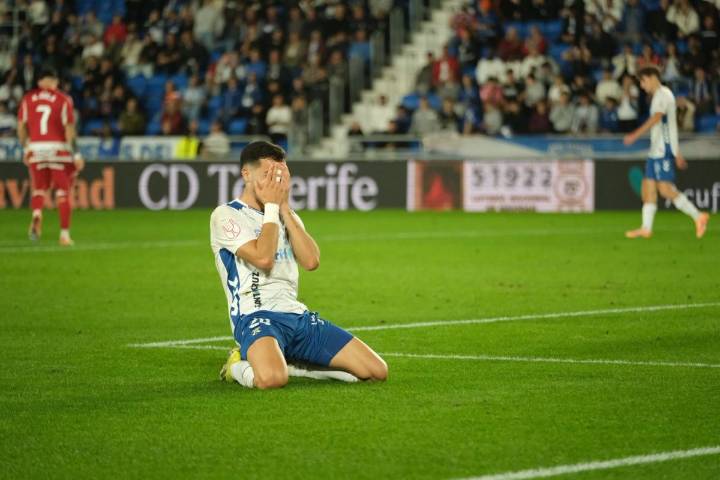 Un detalle decide un partido igualado y deja fuera de la Copa del Rey al CD Tenerife (0