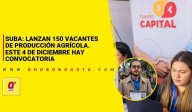 Talento capital lanza 150 vacantes de producción agrícola