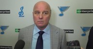 Blues have lost desire to defend net, attack foes' nets, Jim Montgomery says