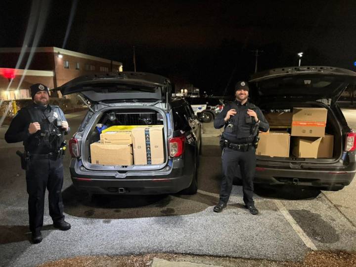 Police deliver lost packages, and a brawl breaks out at Nantucket Christmas stroll