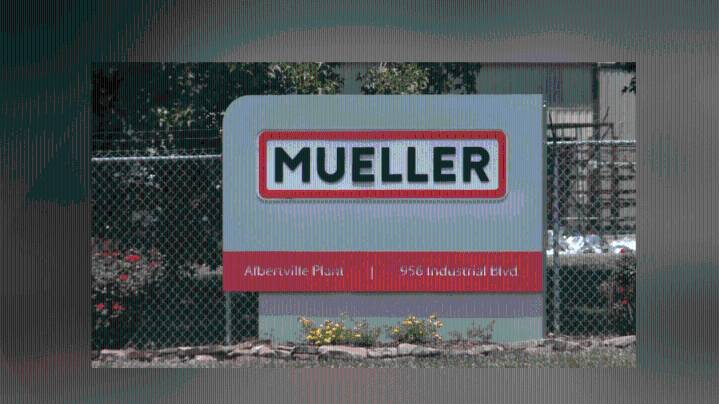 Fire and explosion erupt at Albertville's Mueller plant, injuring two employees