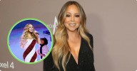 Mariah Carey Rings In The Holidays Dressed As A Sparkling Candy Cane For Las Vegas Residency