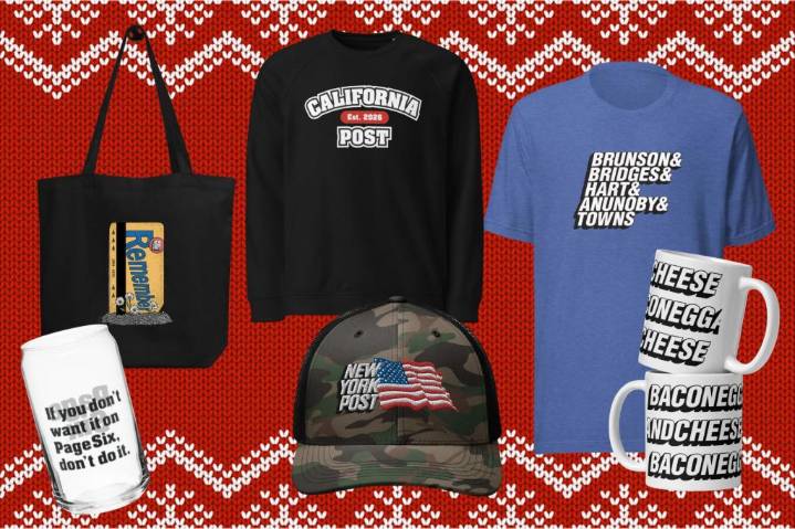 Shop the New York Post merch store for all your gifting needs