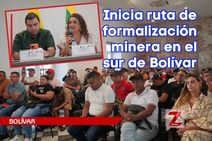 Inicia ruta de formalización minera en el sur de Bolívar
