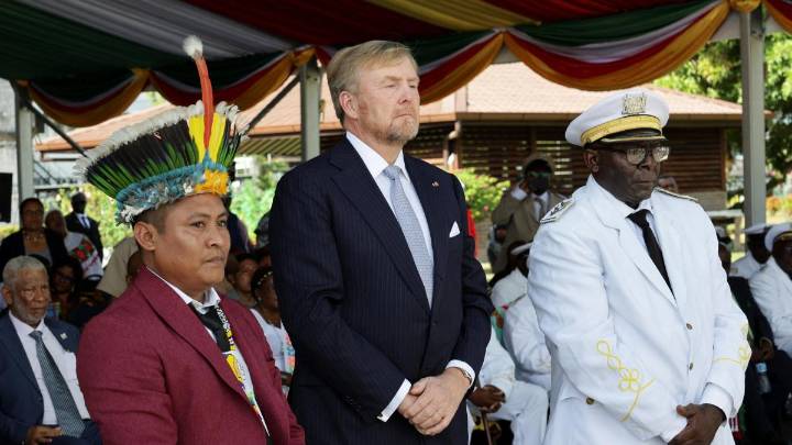 Los descendientes de esclavos de Surinam aceptan las disculpas del rey de Países Bajos