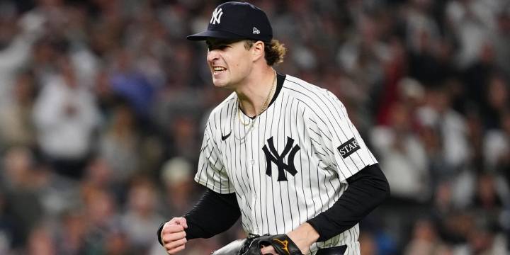 Cam Schlittler working on new pitch during offseason