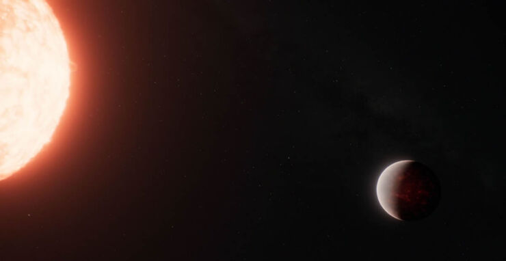 Webb Detecta una Atmósfera Sorprendente en un Planeta de Lava Ultracaliente :: NASANET