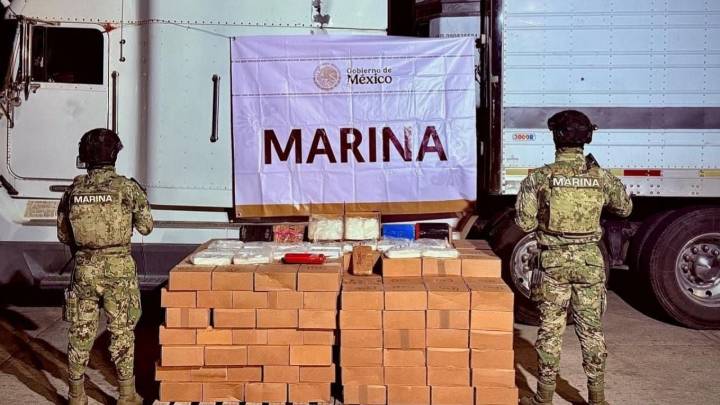 Aseguran más de 600 kilos de metanfetamina en Mazatlán