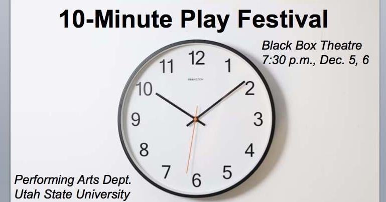 Utah State Theater Arts Department to host another 10-Minute Play Festival on Dec. 5, 6