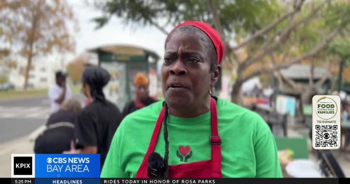 "Aunti Frances" continues Black Panther Party legacy of feeding the hungry