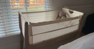 SnuzPod Studio Bedside Crib review: The perfect baby cot for a small bedroom