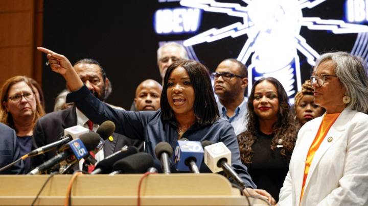 Crockett's Senate launch video highlights audio of Trump insulting her