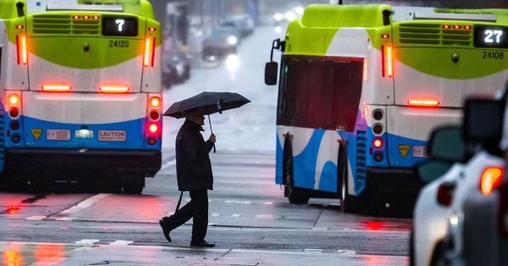 ‘Fire hose of moisture’ brings rain, winds and threat of floods to Pacific Northwest