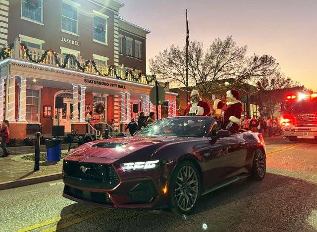 A downtown Statesboro Christmas celebration