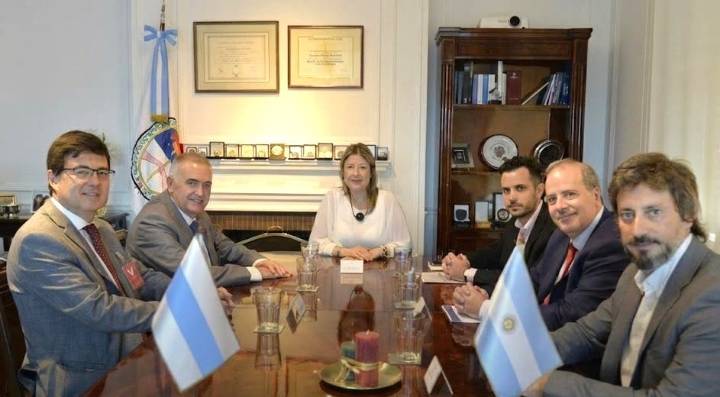 Jaldo se reunió con la ministra de Seguridad, Alejandra Monteoliva