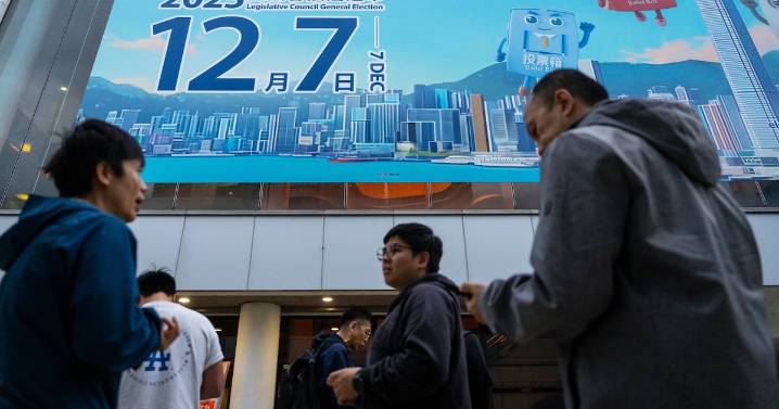 Hong Kong voters cast ballot in legislative election after deadly fire