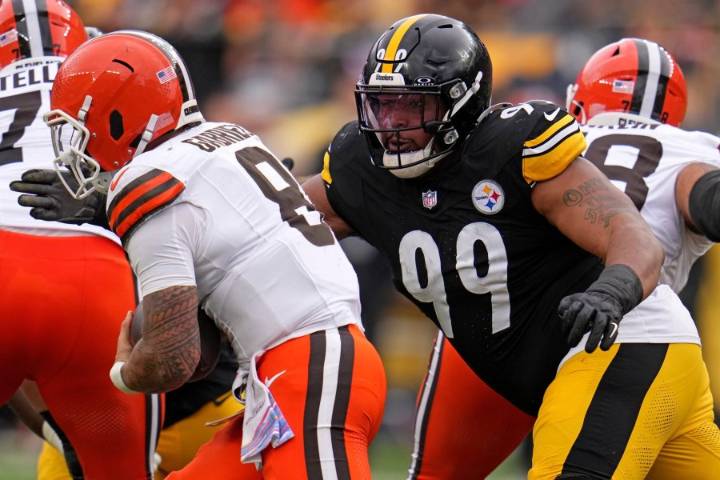 Derrick Harmon optimistic he can play despite missing practice