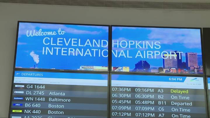 Cleveland Hopkins International Airport: Person detained after alleged threats, loaded gun found in car