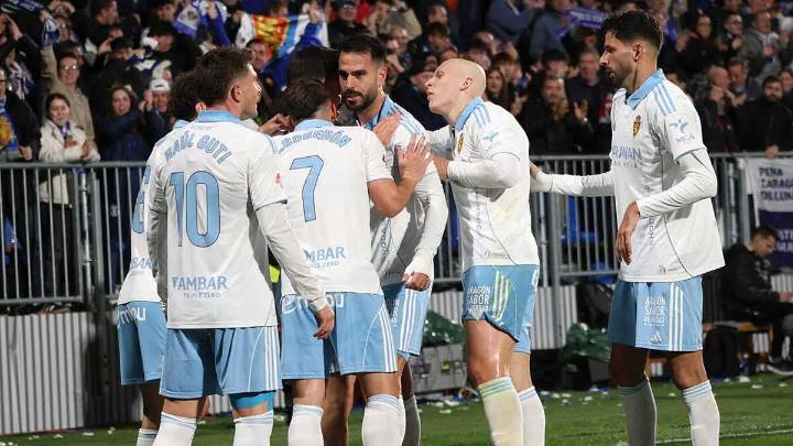 Reenganchados, pero colistas: el Real Zaragoza necesita mantener el ritmo