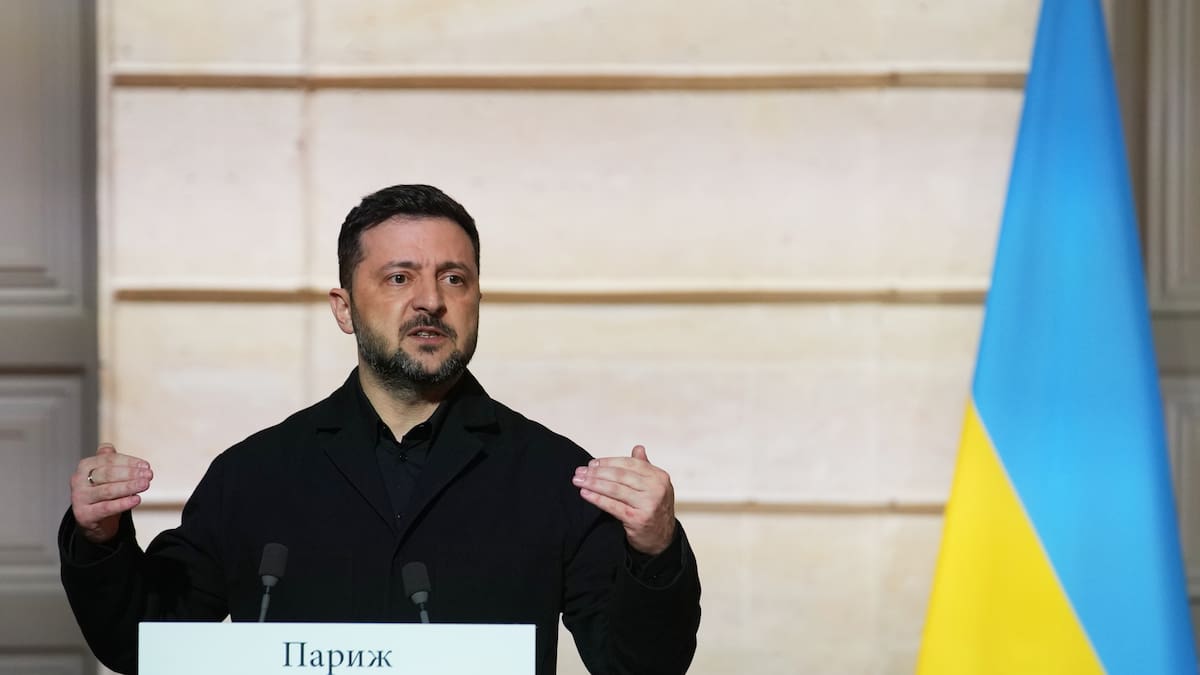 Zelenski pide no premiar a Putin por una guerra que "debe terminar cuanto antes"