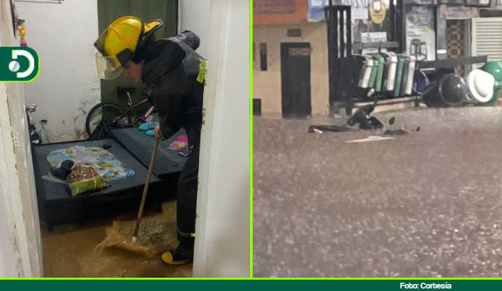 Rionegro: fuertes lluvias provocaron inundaciones que afectaron 24 viviendas y 6 locales comerciales