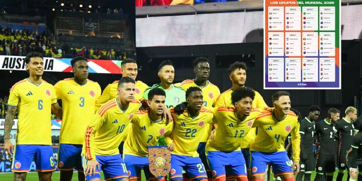Estos serían los rivales de la selección Colombia si pasa la fase de grupos del Mundial 2026: vea los cruces