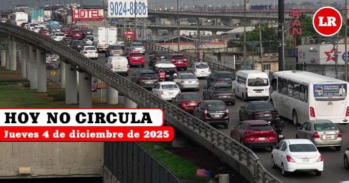 Hoy No Circula jueves 4 de diciembre 2025: autos y placas que descansan en CDMX y Edomex