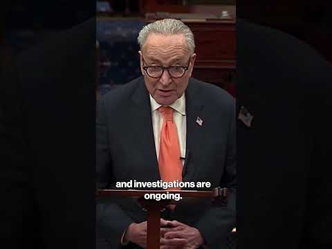Schumer says his offices were targeted with ‘MAGA’ bomb threat emails #shorts