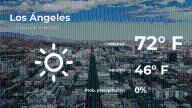 Los Ángeles: pronóstico del tiempo para este viernes 5 de diciembre