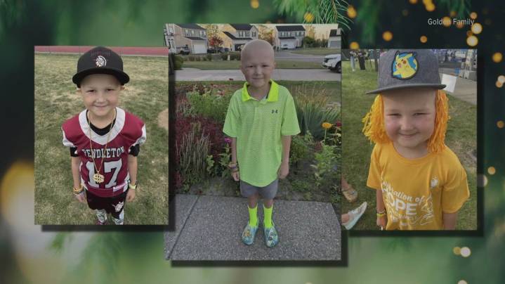 9-year-old Eddie Golden lights Roswell Park’s Tree of Hope