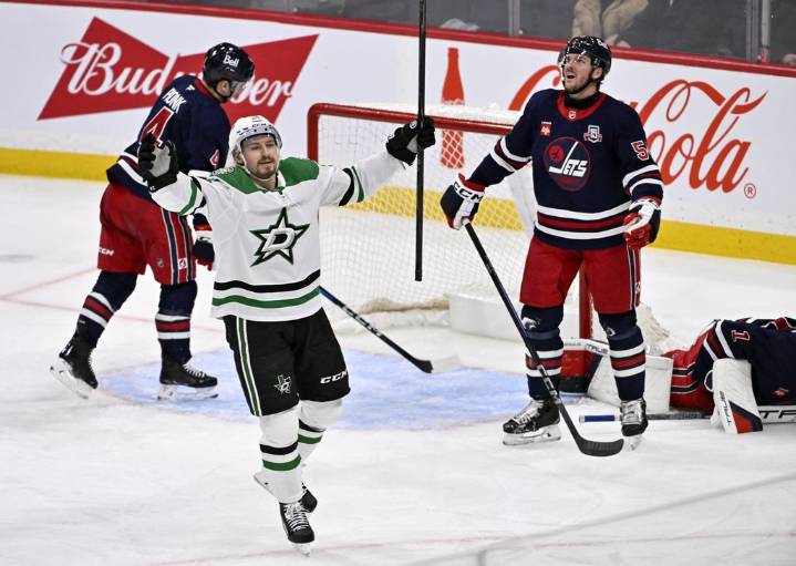 Slumping Jets focus on positives despite 4-3 setback to visiting Stars – Winnipeg Free Press