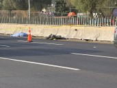 Muere motociclista en accidente en la autopista México