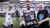 Neymar recibe monumental ovación tras salvar a Santos del descenso en Brasil
