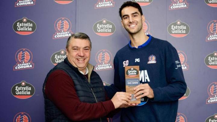 Jacobo Díaz, MVP del Leyma en noviembre: "La fuerza del equipo es que todos confiamos en nuestros compañeros"