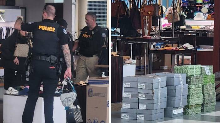 Counterfeit merchandise seized en masse at West Oaks Mall in Ocoee